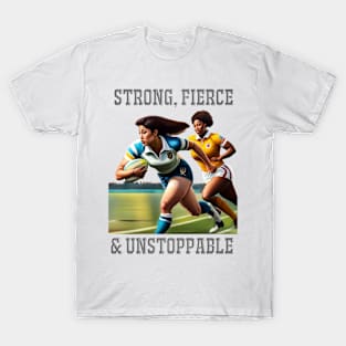 Women's Rugby Design T-Shirt